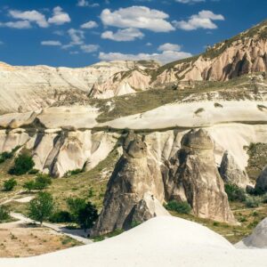 A valley in Cappadocia, Cental Turkey