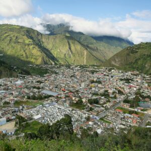 City of Banos, Ecuador
